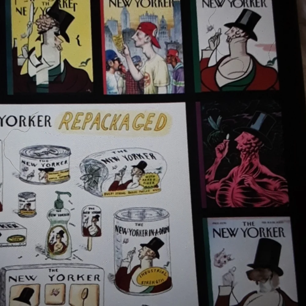 FASHION ❣️ Coffee Table BOOK  📚 Covering the New Yorker  COFFEE TABLE Vintage